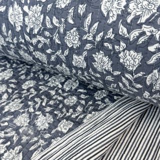 Baumwollstoff QUILT Gange gris