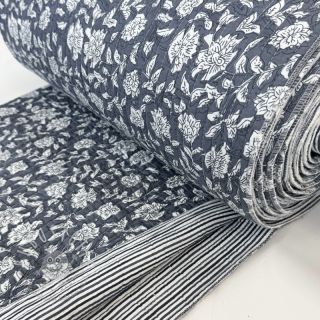 Baumwollstoff QUILT Gange gris