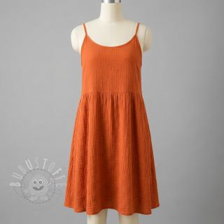 Double gauze/musselin terra