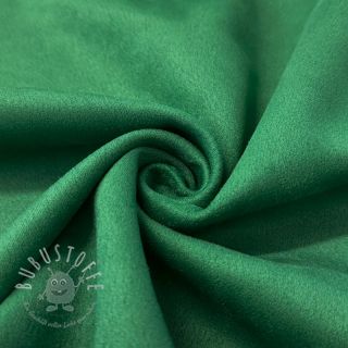Suede stretch SCUBA dark green