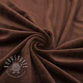 Samt VELVET STRETCH dark brown