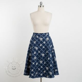 JEANS DENIM EMBROIDERY Fera design A