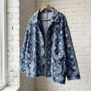 JEANS DENIM EMBROIDERY Fera design B