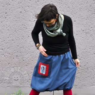 Leinenstoff gewaschen jeans