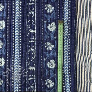 Baumwollstoff QUILT Gange bleu