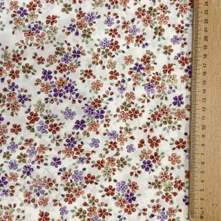 Baumwollstoff Simie flowers offwhite digital print