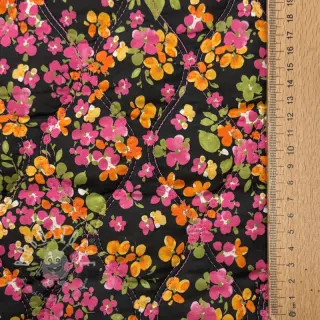 Baumwollstoff VOILE STEPPED Ophelia flower digital print