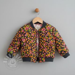 Baumwollstoff VOILE STEPPED Ophelia flower digital print