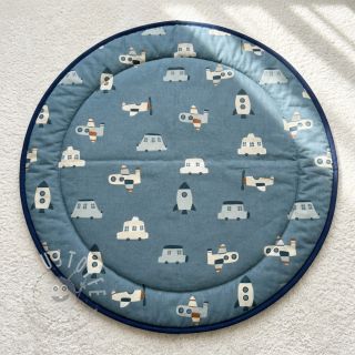 Baumwollstoff Vehicles petrol