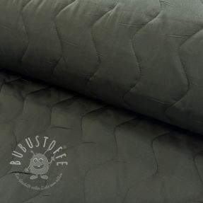 Steppstoffe ZIG ZAG army green