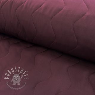 Steppstoffe ZIG ZAG aubergine