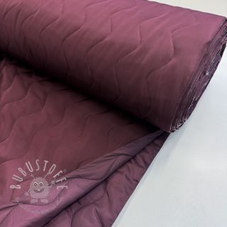 Steppstoffe ZIG ZAG aubergine
