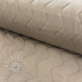 Steppstoffe ZIG ZAG beige