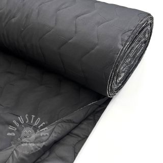 Steppstoffe ZIG ZAG black