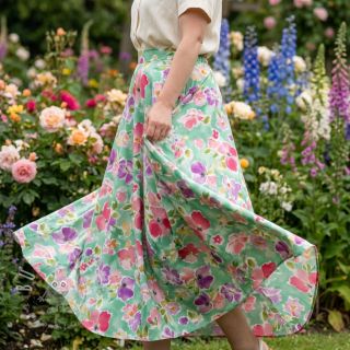 Viskosestoff ECOVERO Flowers design B digital print