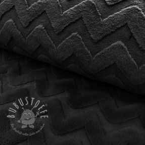 Fleece Abstract black