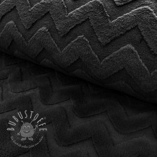 Fleece Abstract black