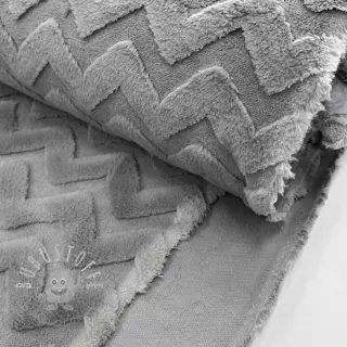 Fleece Abstract grey