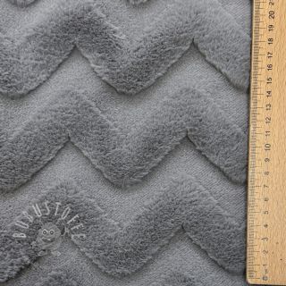Fleece Abstract grey
