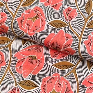 Baumwollstoff VOILE Timi flowers
