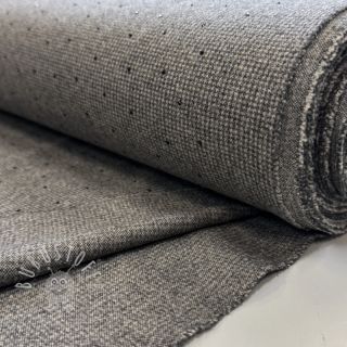 Damenkostümstoff PIED DE POULE BRUSHED Studs