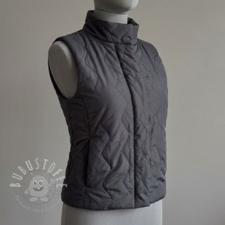 Steppstoffe ZIG ZAG black