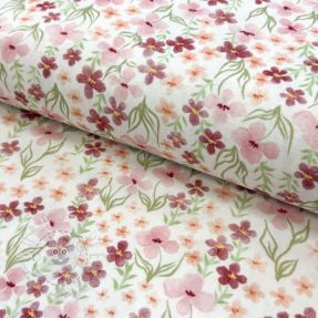 Double gauze/musselin Flowers Sisi digital print