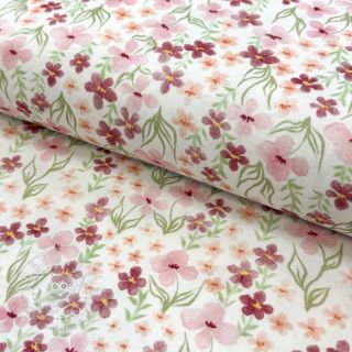 Double gauze/musselin Flowers Sisi digital print