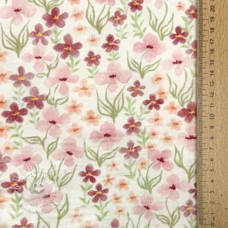 Double gauze/musselin Flowers Sisi digital print