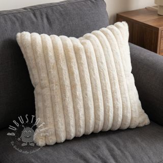 Kunstfell Stripes Luxe ecru