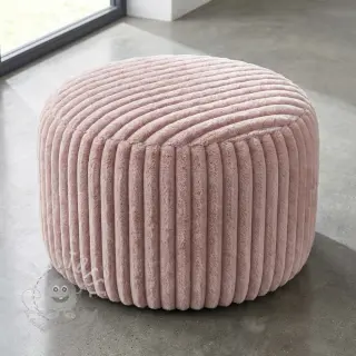 Kunstfell Stripes Luxe old rose