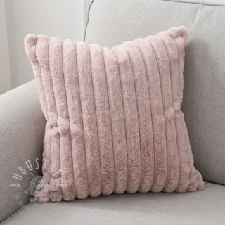 Kunstfell Stripes Luxe old rose