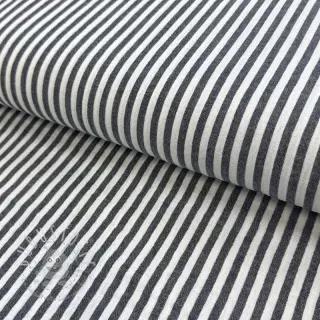 Double gauze/musselin YARN DYED Summer stripe navy