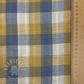 Double gauze/musselin DOUBLE SIDED Summer Check