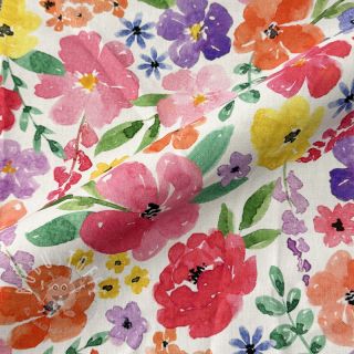 Dekostoff Floral Spark Party digital print