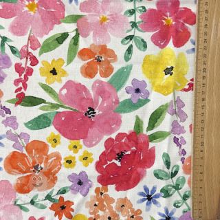 Dekostoff Floral Spark Party digital print