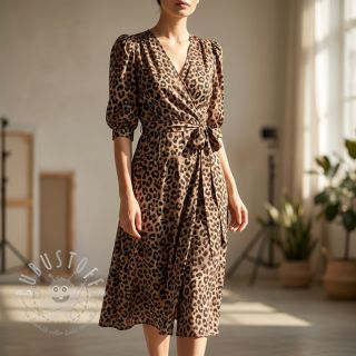 Baumwollstoff VISCOSE Animal skin digital print