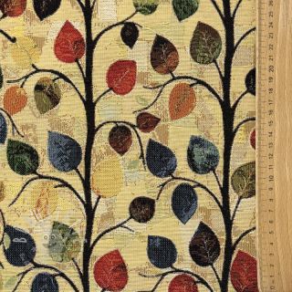 Dekostoff GOBELIN premium Leaves Funky Arty