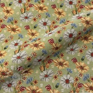 Dekostoff GOBELIN premium Floral Easter Flower