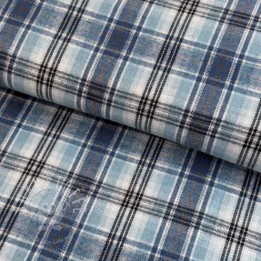 Scottish Check YARN DYED BRUSHED Ria