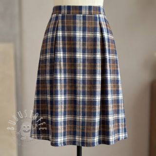 Scottish Check YARN DYED BRUSHED Atlas brown