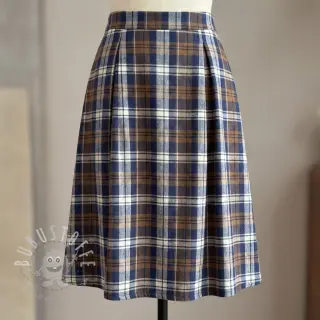 Scottish Check YARN DYED BRUSHED Atlas brown