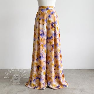 Viskosestoff RADIANCE Flower design D digital print