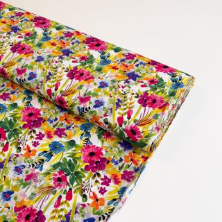 Viskosestoff RADIANCE Flowers Zanny digital print