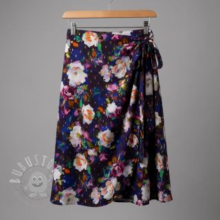 Viskosestoff LUREX Flower Tanja digital print