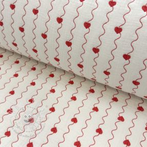 Double gauze/musselin STEPPED Heart