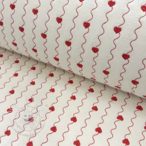 Double gauze/musselin STEPPED Heart