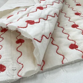 Double gauze/musselin STEPPED Heart