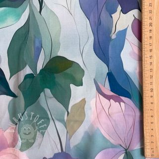 Viskosestoff RADIANCE Flower design C digital print