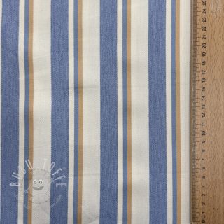 JEANS DENIM YARN DYED Stripe camel